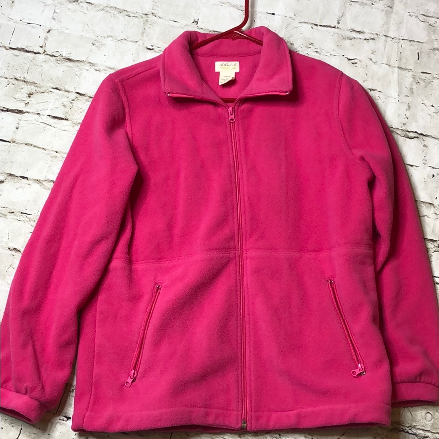 Pink Fleece Jacket